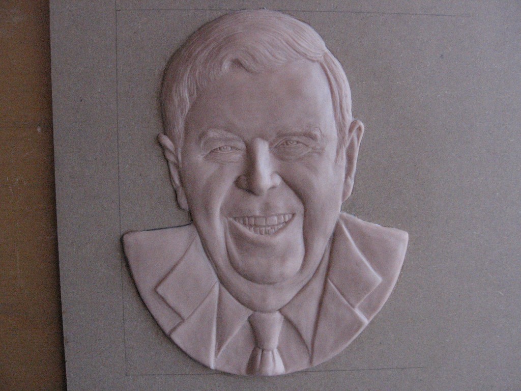 Clay mold for bas relief Clay mold for bas relief