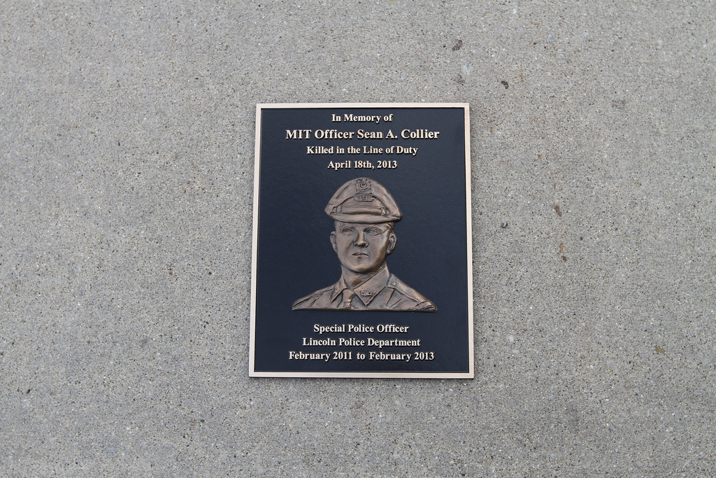 Officer Collier's Plaque