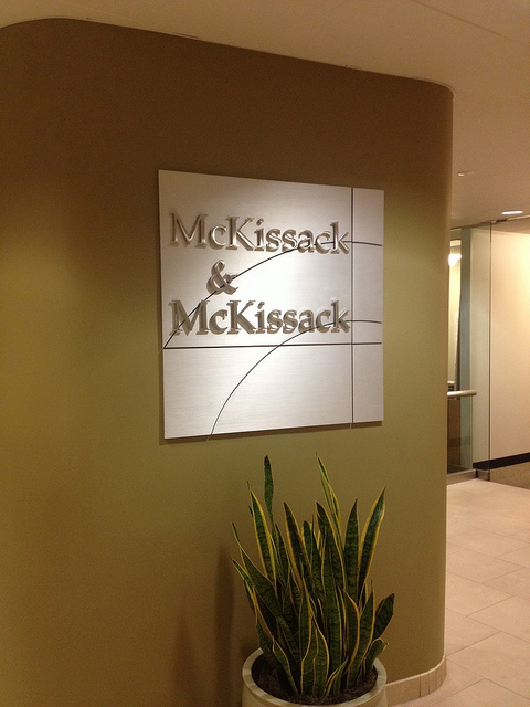 McKissack Office Sign After