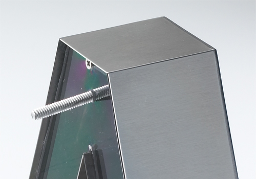 Fabricated Lexan Backs with Studs