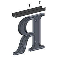 Cast Top Rail