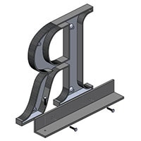 Cast Bottom Angle Bracket