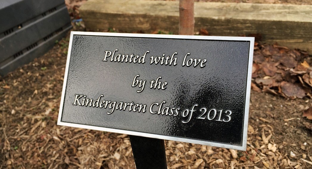 Park Bench and Garden Plaques | Bronze and Stainless | Impact Signs