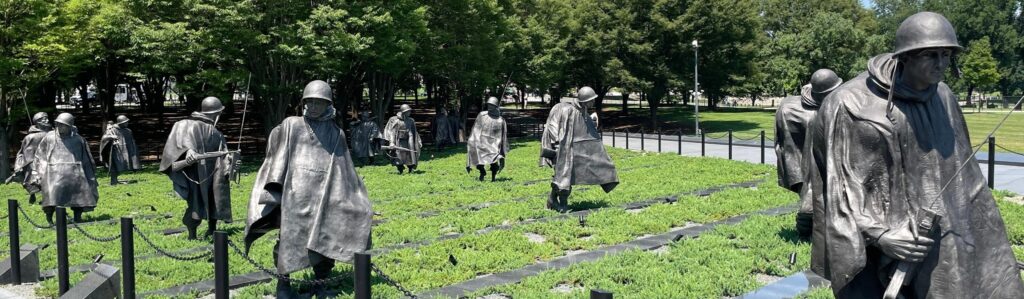 The Korean War Veterans Memorial