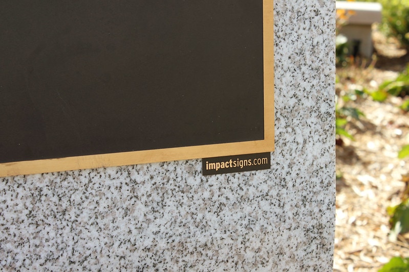 Impact Signs Bronze Plaques