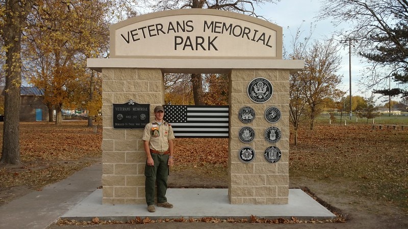Memorial Park Plaques Scout Project