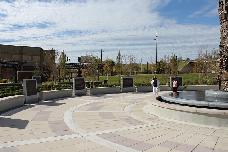 Public Bronze Plaque Tulsa Memorial