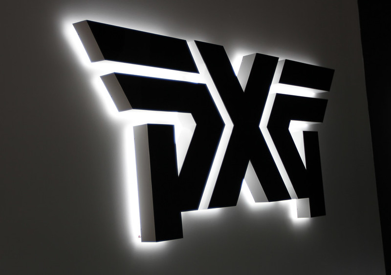 Halo lit sign with aluminum lettering