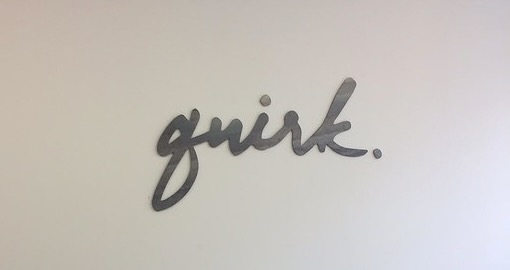 Corten steel letters