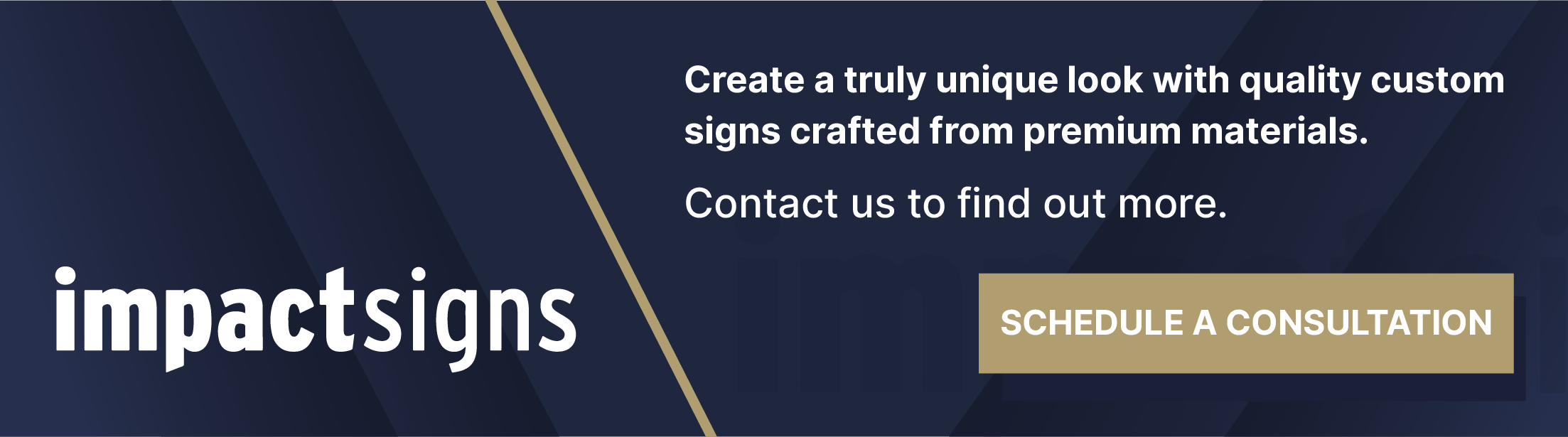 Create a unique looking sign CTA