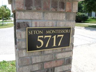 Bronze Address Plaque