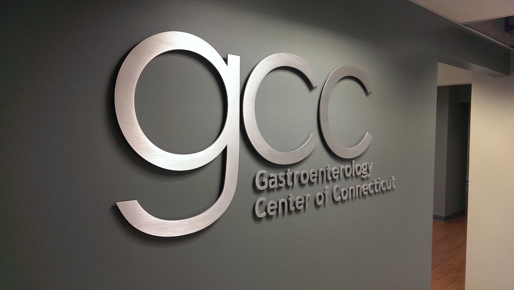 Brushed Aluminum Logo Letters