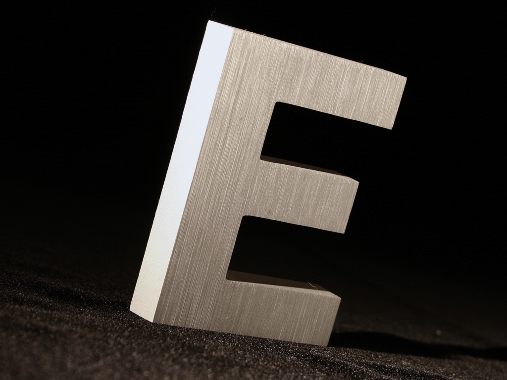 e3castaluminumletter