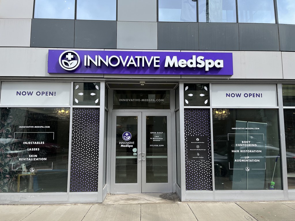 Fabricated Aluminum Panel Painted custom Purple with Flush mounted fabricated facelit Aluminum Channel letters
