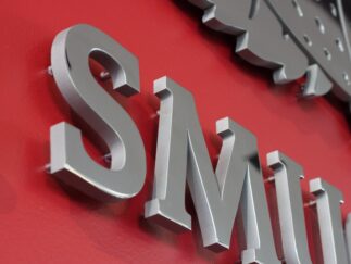 Polished Stainless Steel Letters 1/2 inch thick Custom font