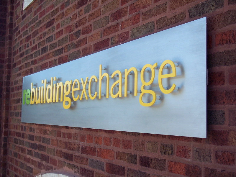 Metal dimensional letters created by Impact Signs near Chicago.