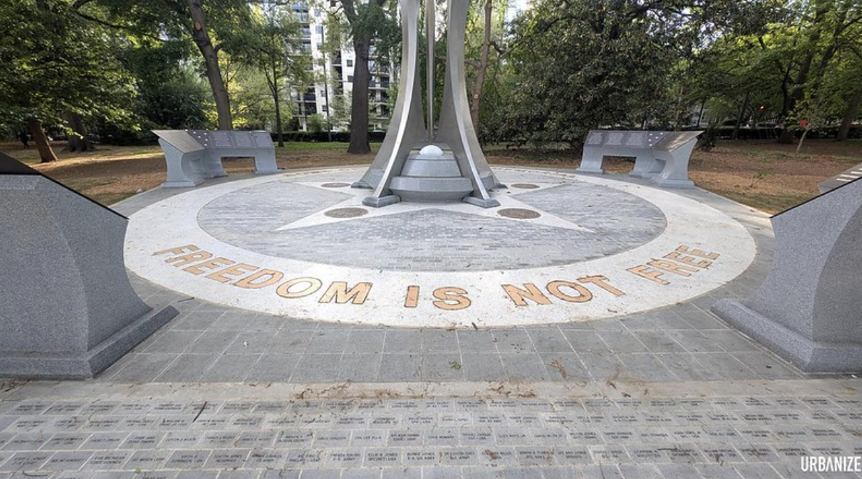 Freedom Is Not Free - Sons of Atlanta Vietnam War Memorial